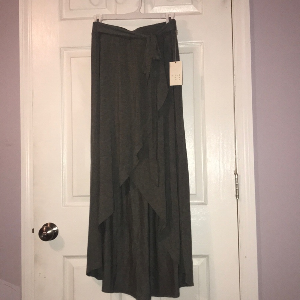 Gray skirt